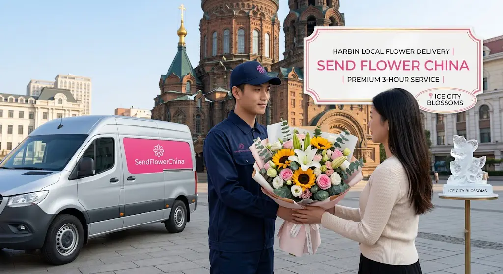 flower delivery harbin luxury florist Professional Harbin local flower delivery with fresh bouquets