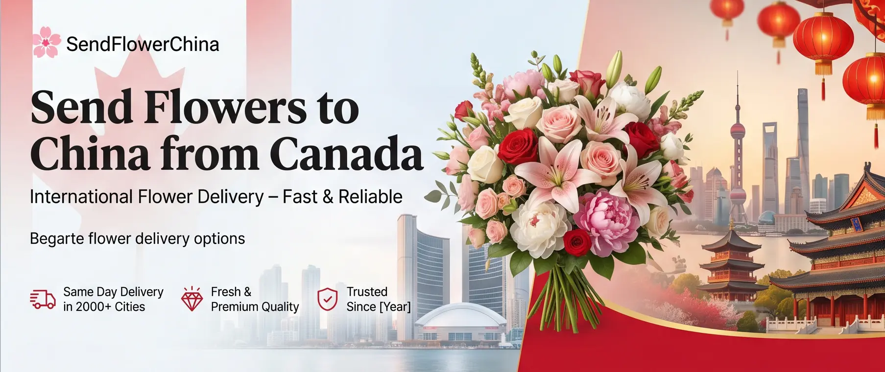 Send Flowers to China from Canada | International Flower Delivery – Fast & Reliable send flowers to china from canada